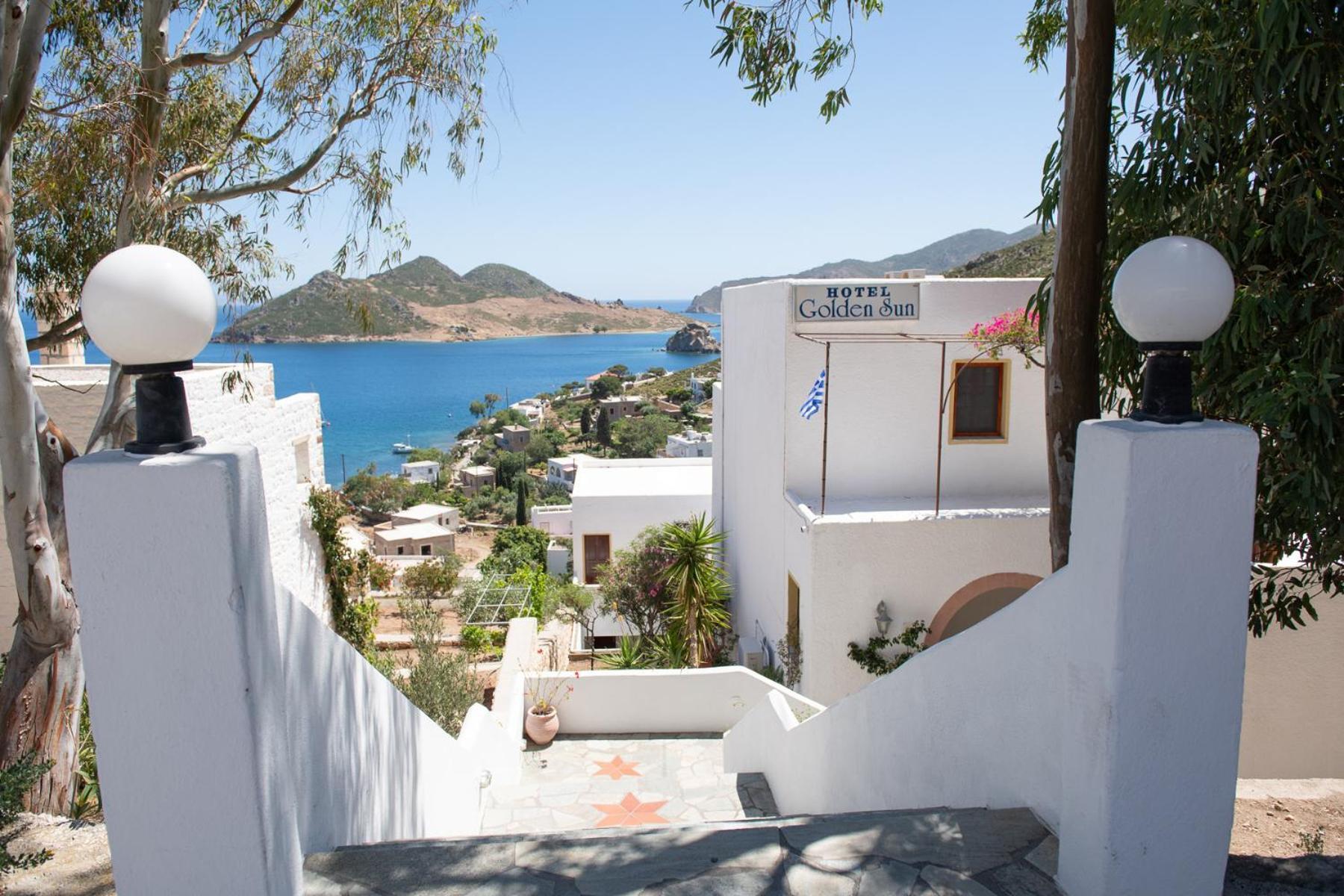 Golden Sun Hotel Patmos Exteriör bild